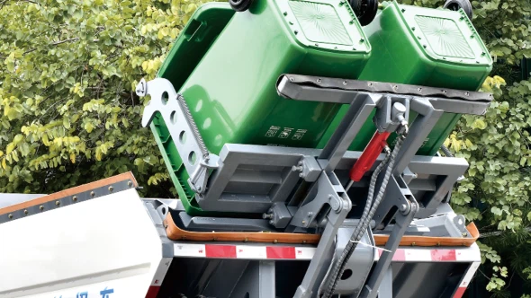 Electric Auto-loading Garbage Truck Detail 1