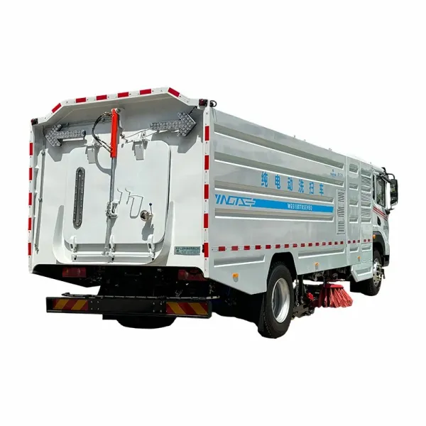 Electric Road Sweeper Vehicle