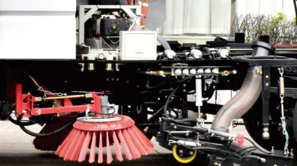 Electric Road Sweeper Vehicle Detail 1