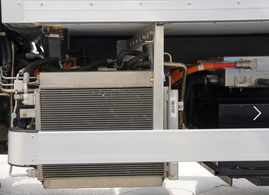 Hybrid Refrigerated Truck Detail